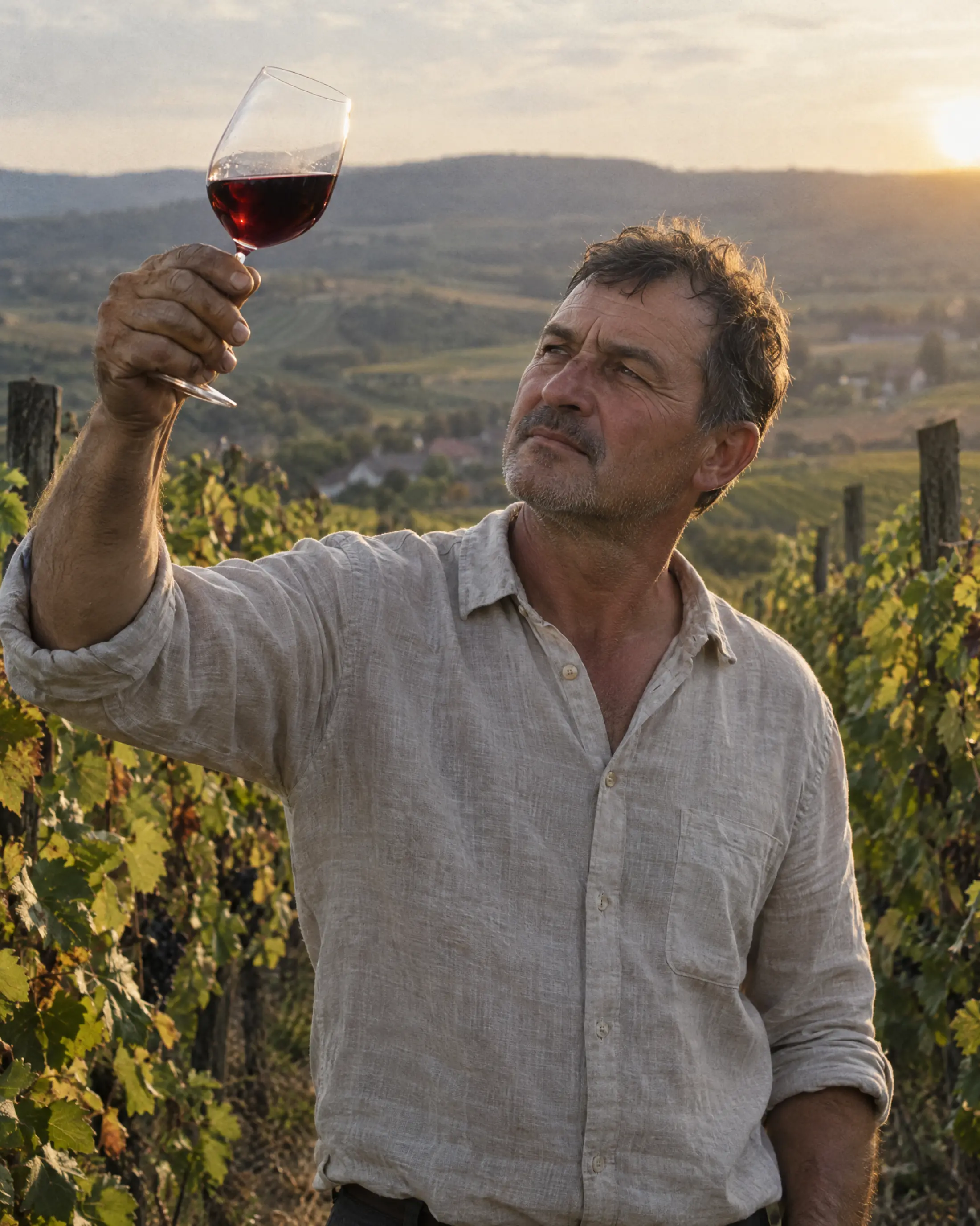 Imagine de concept: vinificator în cramă